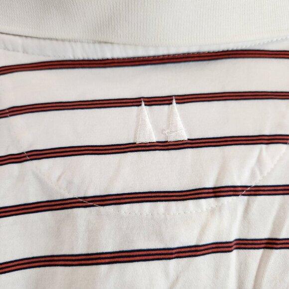 Greg Norman Mens Striped Golf Polo Shirt Size Large - Picture 8 of 14